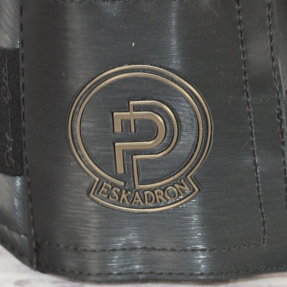 Eskadron Softslate Faux Fur Bell Boots in Black Horse Size XL NEW - Picture 4 of 10